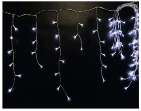 Λαμπάκια 100 LED Γιρλάντα Επεκτεινόμενα με Πρόγραμμα και Σταθερά χωρίς Τροφοδοσία Διάφανο Καλώδιο Ψυχρό Φως IP44 30-0110 Lumen-3 30-0110