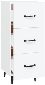 vidaXL Ντουλάπι Λευκό 34,5 x 34 x 90 εκ. από Επεξεργασμένο Ξύλο
