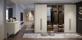 Ντουλάπα Dutchess εξάφυλλη 2 glass