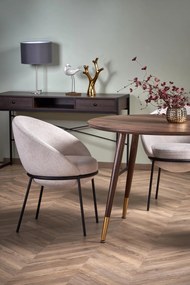 DOMENICO table walnut/gold DIOMMI V-CH-DOMENICO-ST