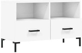 vidaXL Έπιπλο Τηλεόρασης Λευκό 80 x 36 x 50 εκ. από Επεξεργασμένο Ξύλο