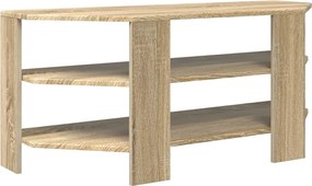 vidaXL ΓωνιακήΒάσηΤηλεόρασης Δρύς Sonoma 102x40,5x45εκ