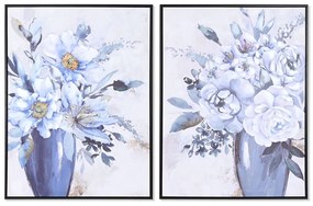 Καμβάς DKD Home Decor πολυστερίνη Καμβάς 60 x 3,5 x 80 cm