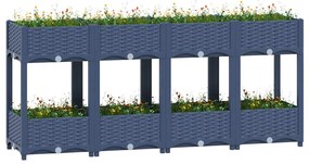 vidaXL Ζαρντινιέρα 160 x 40 x 71 εκ. από Πολυπροπυλένιο