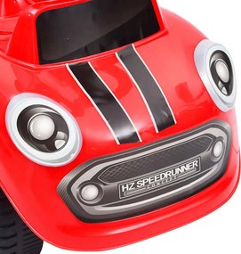 vidaXL Βήμα αυτοκινήτου κόκκινο