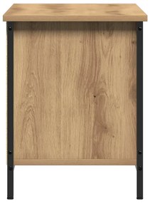 vidaXL Ντουλάπα Τηλεόρασης artisan δρυς 102 x 35 x 45 εκ.