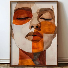 Κάδρο 856EVL1603 50x3,5x70cm Multi Wallity Κάθετοι Mdf, Wood