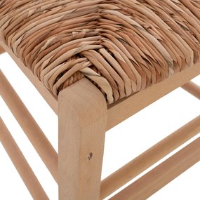 Καρέκλα JHETT C10369.02 Επιλοχία με Ψάθα Άβαφη 40.5x43x88 εκ.