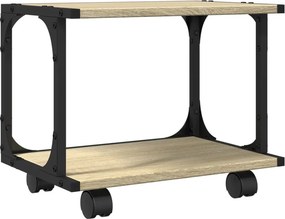 vidaXL Βάση Εκτυπωτή 2 Επιπέδων Sonoma Δρυς 41x28x33,5 εκ Επεξ. Ξύλο