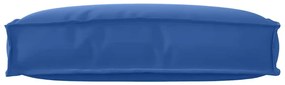 vidaXL Μαξιλάρι παλέτας για πλάτη Μπλε Ρουά 60 x 40 x 12 cm