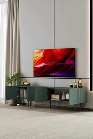 Έπιπλο Τηλεόρασης Πράσινο CLORAME 160x29x20