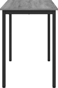 vidaXL Τραπεζαρίες 110 x 55 x 75 cm ΜΕΤΑΛΛΟ Ορθογώνιος