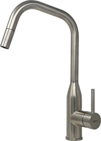 Elleci Dora Plus - Μπαταρία Κουζίνας με Ντους - Inox