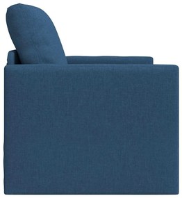 vidaXL Κρεβάτι καναπές 60cm Μπλε ύφασμα