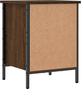 vidaXL Παπουτσοθήκη Καφέ Δρυς 38 x 35 x 50 εκ. από Επεξεργ. Ξύλο