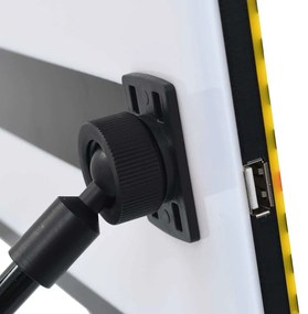 vidaXL Line Board/Πάνελ Αντανάκλασης Επισκευής Βαθουλ. Χωρίς Βαφή LED