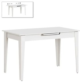Τραπέζι Επεκτεινόμενο Trendline 0266584 120/150x70x75cm White Μοριοσανίδα, Μελαμίνη