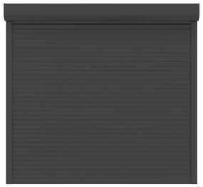vidaXL Παντζούρι Ρολό Λευκό 160 x 150 εκ. από Αλουμίνιο