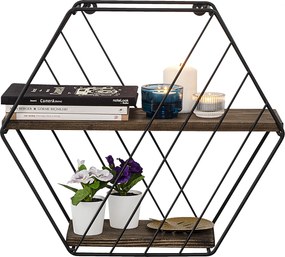 Wall Shelf Liliales Black
Dark Walnut