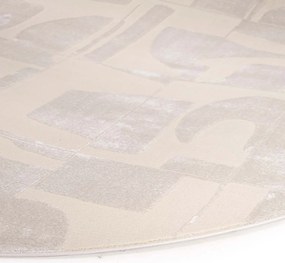 Χαλί (133x190) Royal Carpet Organic Shape 620A Cream