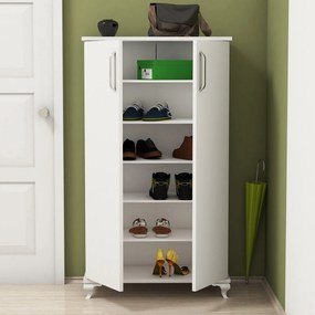 Παπουτσοθήκη 72x32,5120εκ Ari - Χρώμα Λευκό