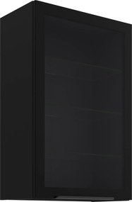 Κρεμαστή βιτρίνα Universal 60 GS 90 1F-Μαύρο