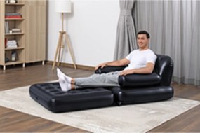 Φουσκωτή Καρέκλα Bestway 191 x 38 x 25 cm Μαύρο