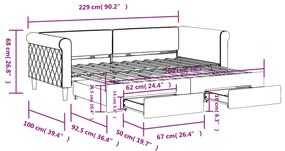 ΚΑΝΑΠΕΣ ΚΡΕΒΑΤΙ ΣΥΡΟΜΕΝΟΣ ΡΟΖ 90X200 ΕΚ. ΒΕΛΟΥΔΙΝΟΣ &amp; ΣΥΡΤΑΡΙΑ 3197822