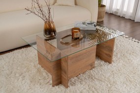 Τραπεζάκι Σαλονιού Πεύκο Atlantic CEBIR 105x65x40