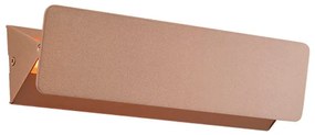 Απλίκα Τοίχου LED Aca Pyramid ZD806410LEDGD Dark Gold