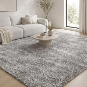 Χαλί (200x290) Polcarpet Satin Shaggy Grey