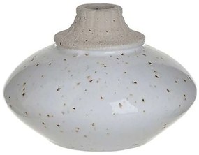 Βάζο Διακοσμητικό 3-70-078-0018 Φ13x9cm Cream Inart Ceramic