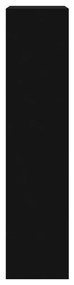 vidaXL Παπουτσοθήκη Μαύρη 63 x 24 x 103 εκ. από Επεξεργασμένο Ξύλο