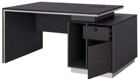 ΓΡΑΦΕΙΟ ΕΠΑΓΓΕΛΜΑΤΙΚΟ ΜΕ ΔΕΞΙΟ ΝΤΟΥΛΑΠΙ ROSEWOOD HM2113R 180X80X76Υ εκ.