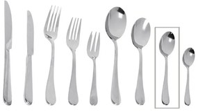 Κουταλάκι Γλυκού Benefit Σετ 6 τμχ Cus407K12 13,7Χ2,8cm Espiel Stainless Steel