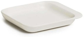 Πιάτο Les Essences CO00007681 12x12x1,8cm White Comas Porcelain
