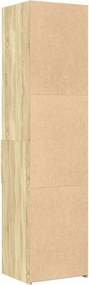 vidaXL Ντουλάπι Sonoma Δρυς 45x42,5x185 εκ. από Επεξεργασμένο Ξύλο