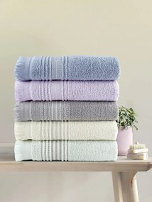 Σετ Πετσέτες 3τμχ (30x50 + 50x90 + 70x140) - Allora Lilac 5206482181786
