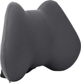 vidaXL Μαξιλάρι πλάτης Γκρι Αφρός Μνήμης 40 x 32 x 14 εκ