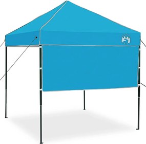 vidaXL Σκηνή Σκίασης Μπλε 194 x 194 x 251 εκ. ύφασμα