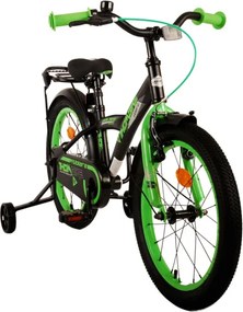 Thombike 18 Inch 24 cm Boys Coaster Brake Black/Green