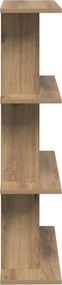 vidaXL Ράφι Τοίχου Επιτοίχιο Artisan Δρυς 56 x 20 x 90 εκ