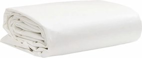 vidaXL Μουσαμάς Λευκός 3 x 3 μ. 650 γρ./μ²