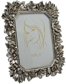 Κορνίζα Vintage 24051-4 10x15cm Silver Ankor Πολυέστερ