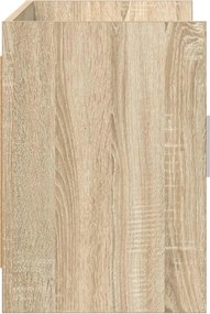 vidaXL Ντουλάπι TV 102 x 33 x 47 εκ Sonoma Δρυς Επεξεργασμένο Ξύλο