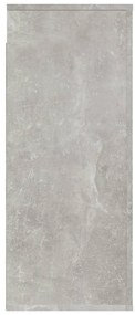 vidaXL Ντουλάπι Τοίχου Γκρι Σκυρ. 80x33x80 εκ. Επεξεργασμένο Ξύλο