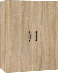 vidaXL Ντουλάπι Κρεμαστό Sonoma Δρυς 69,5x34x90 εκ. Επεξεργασμένο Ξύλο