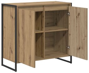 vidaXL Βοηθητικό ντουλάπι Καρυδιά Χειροποίητης Εργασίας