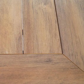 Σετ κήπου Τραπεζαρία HM5240.02 7τεμ Γκρί Αλουμίνιο - Polywood