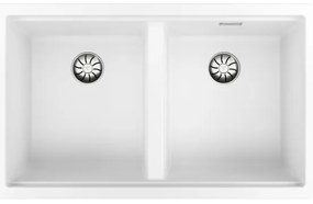 TEKA RADEA R10 2B 750 M-TG Ένθετος Γρανιτένιος νεροχύτης White Μ75xΠ45.6εκ